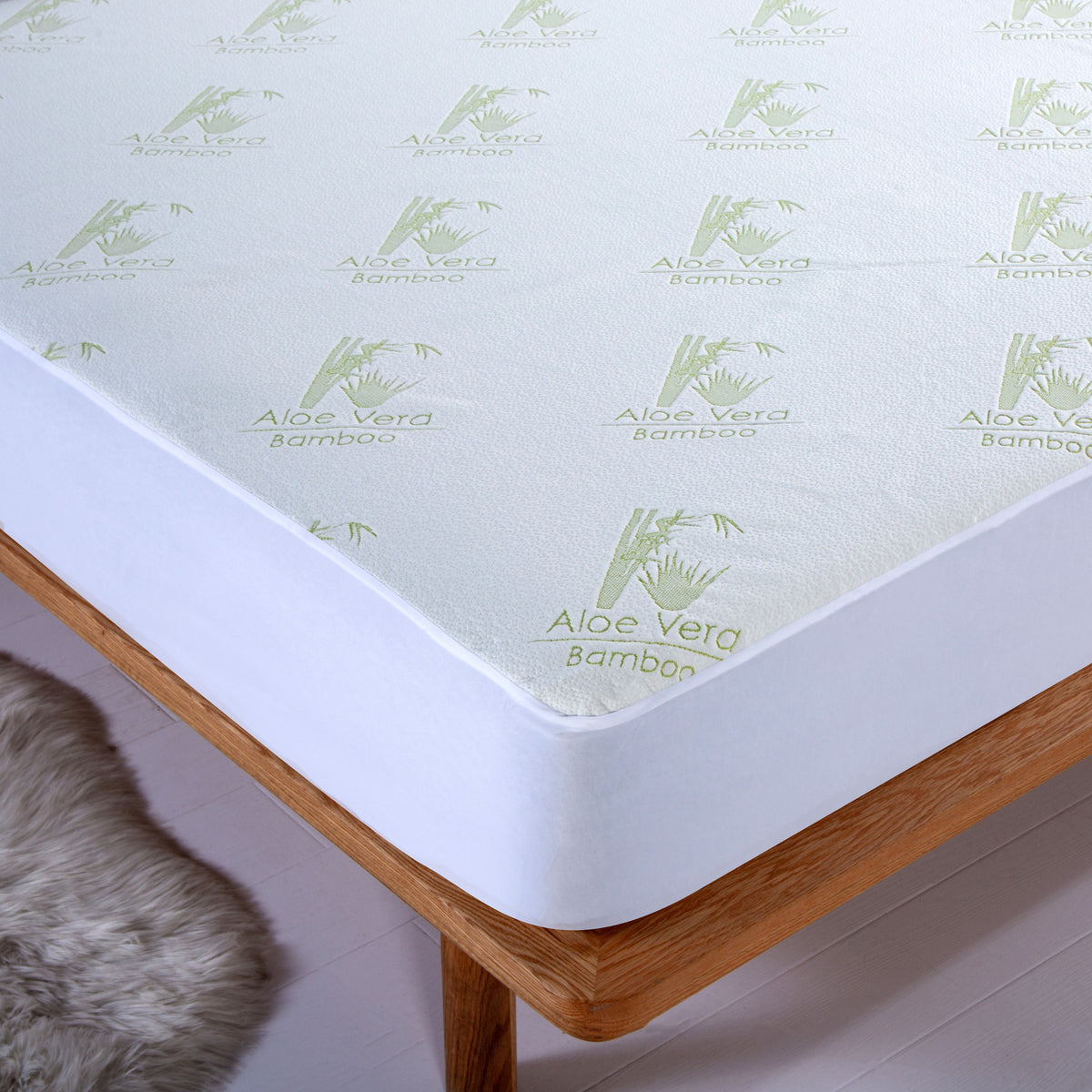 Bamboo 2024 Mattress Protector - Full