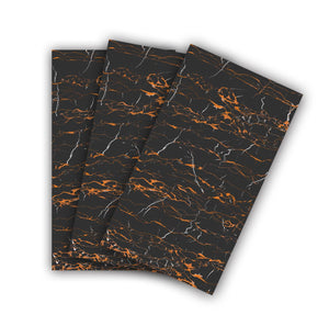 6 Pack of Marble Peel and Stick Backsplash Waterproof Washroom Wall Panels - 11.8"x23.6"