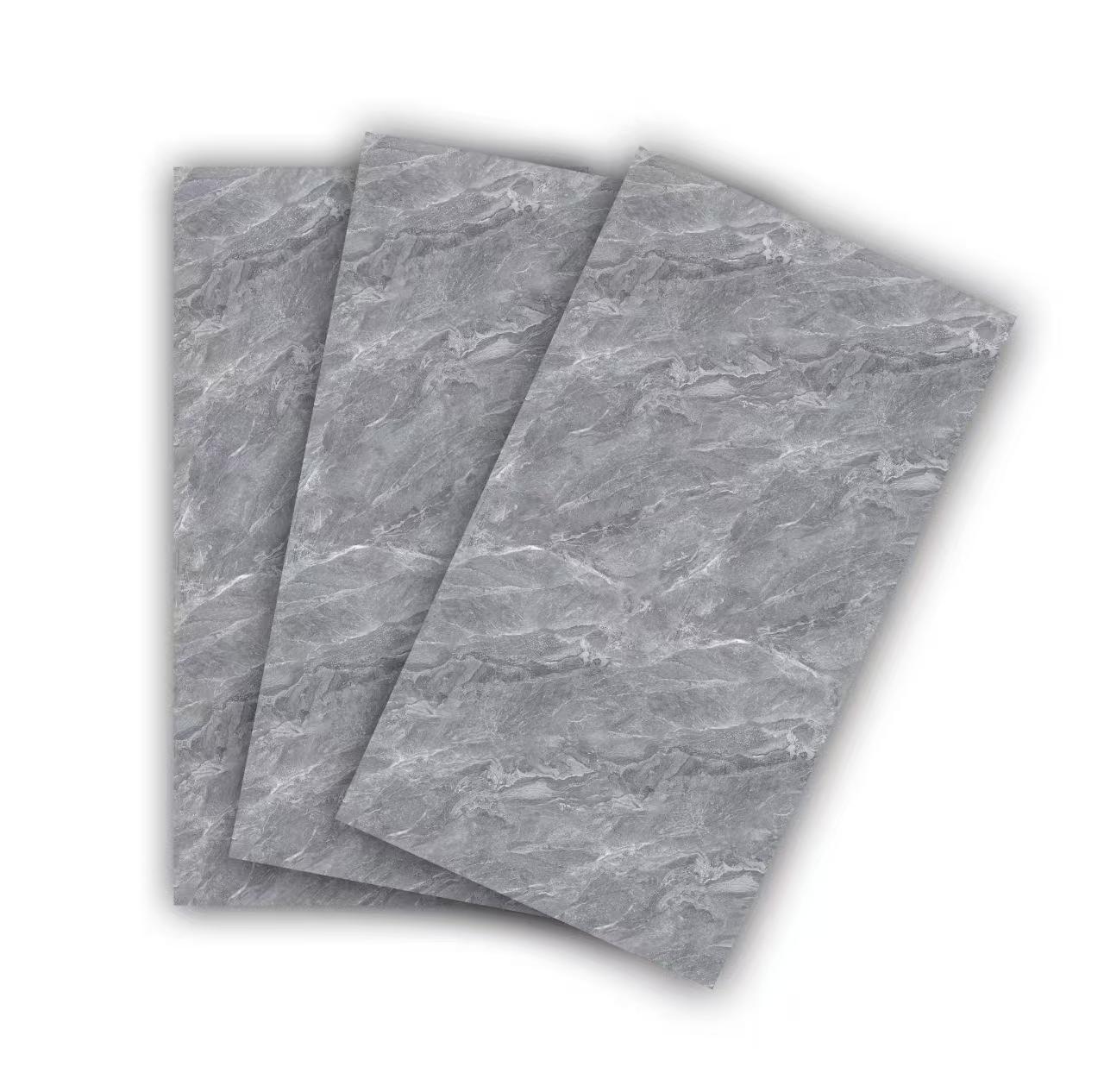 6 Pack of Marble Peel and Stick Backsplash Waterproof Washroom Wall Panels - 11.8"x23.6"