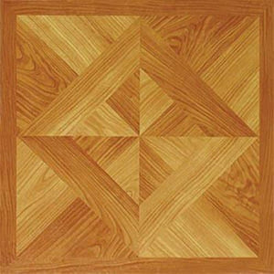 Vinyl Tile, 12 by 12-Inch, Box of 20