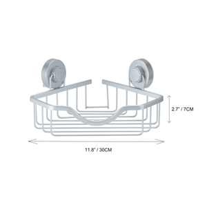 2 Pack Shower Corner Shelf Caddy with Turn-n-Lock