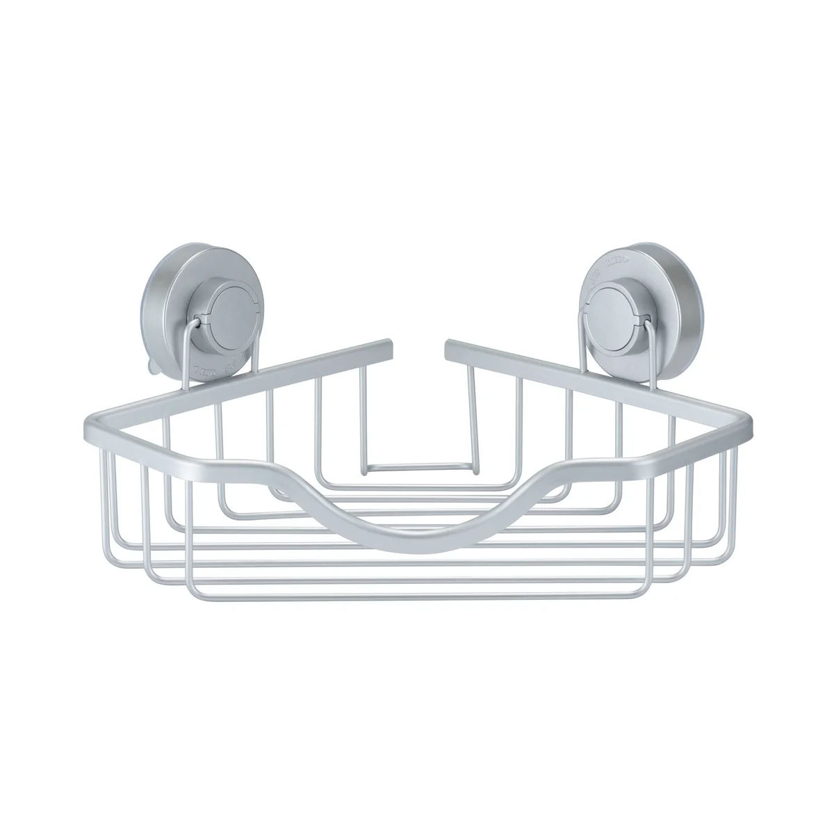 2 Pack Shower Corner Shelf Caddy with Turn-n-Lock