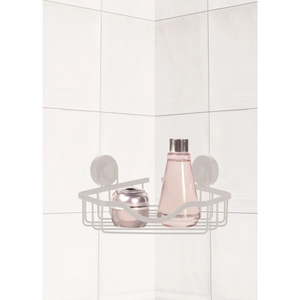 2 Pack Shower Corner Shelf Caddy with Turn-n-Lock