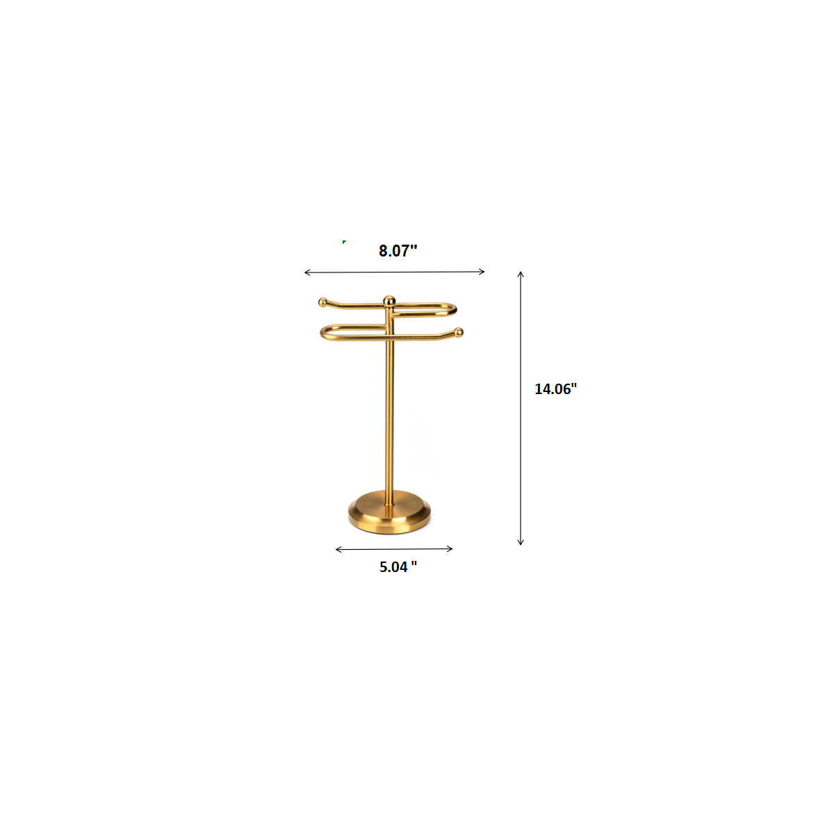 New Classical S Design Fingertip Towel Holder