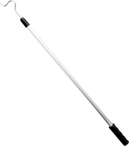 Shepherds Aluminium Pole with a 2.75-Inch Hook and Handle, Lightweight, Extendable from 36 to 62-Inch