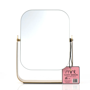 7" Metro Glam 360° Rotation Tabletop Vanity Mirror