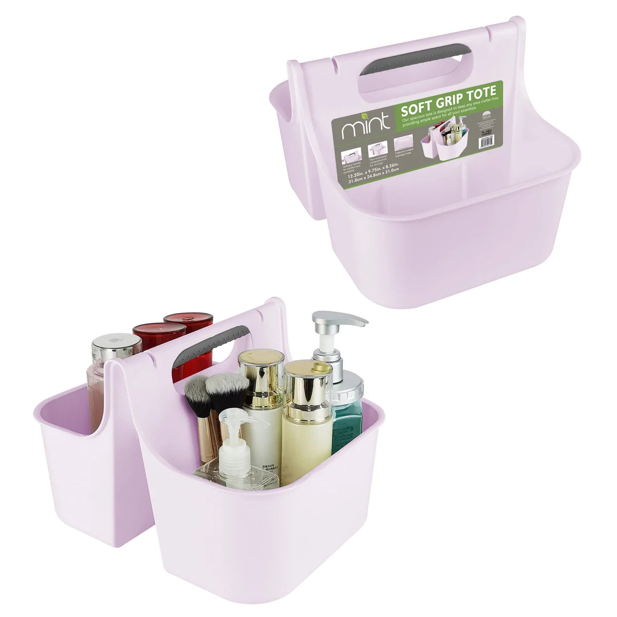 Portable Shower Caddy, Bathroom Organizer Basket, Perfect Size for Dorm/College