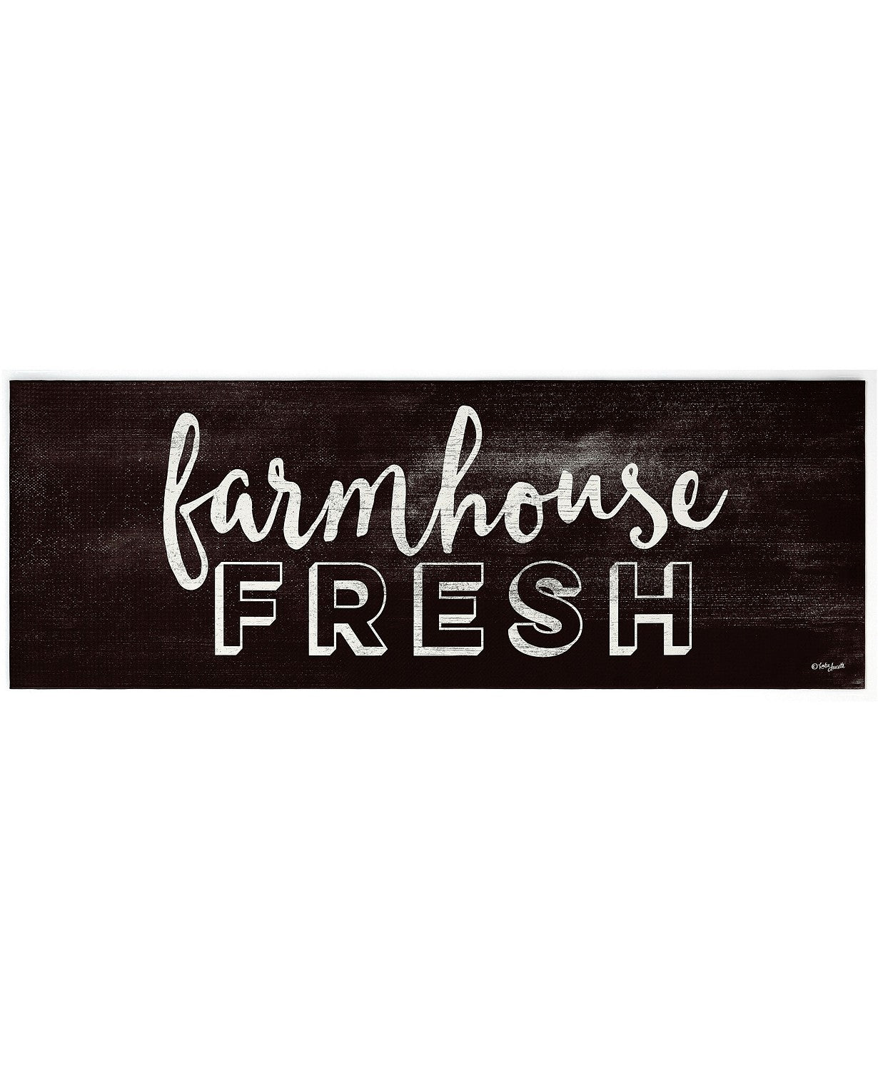 20"x55" Oversized Cushioned Anti-Fatigue Kitchen Runner Mat (Farmhouse Fresh)