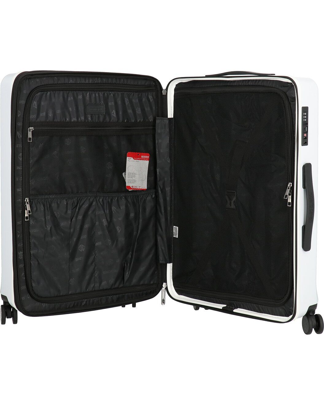 ROBERTO CAVALLI Luxury 3 Piece Luggage Set, Expandable Hard Shell Suitcases with 8 Spinner Wheels