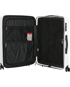 ROBERTO CAVALLI Luxury 3 Piece Luggage Set, Expandable Hard Shell Suitcases with 8 Spinner Wheels