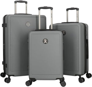 ROBERTO CAVALLI Luxury 3 Piece Luggage Set, Expandable Hard Shell Suitcases with 8 Spinner Wheels, Combination Lock Large Suitcase Set for Men and Woman