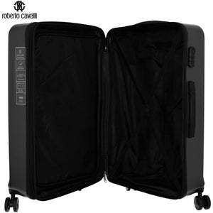 ROBERTO CAVALLI Luxury 3 Piece Luggage Set, Expandable Hard Shell Suitcases with 8 Spinner Wheels