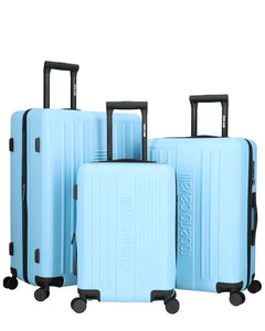 ROBERTO CAVALLI Luxury 3 Piece Luggage Set, Expandable Hard Shell Suitcases with 8 Spinner Wheels