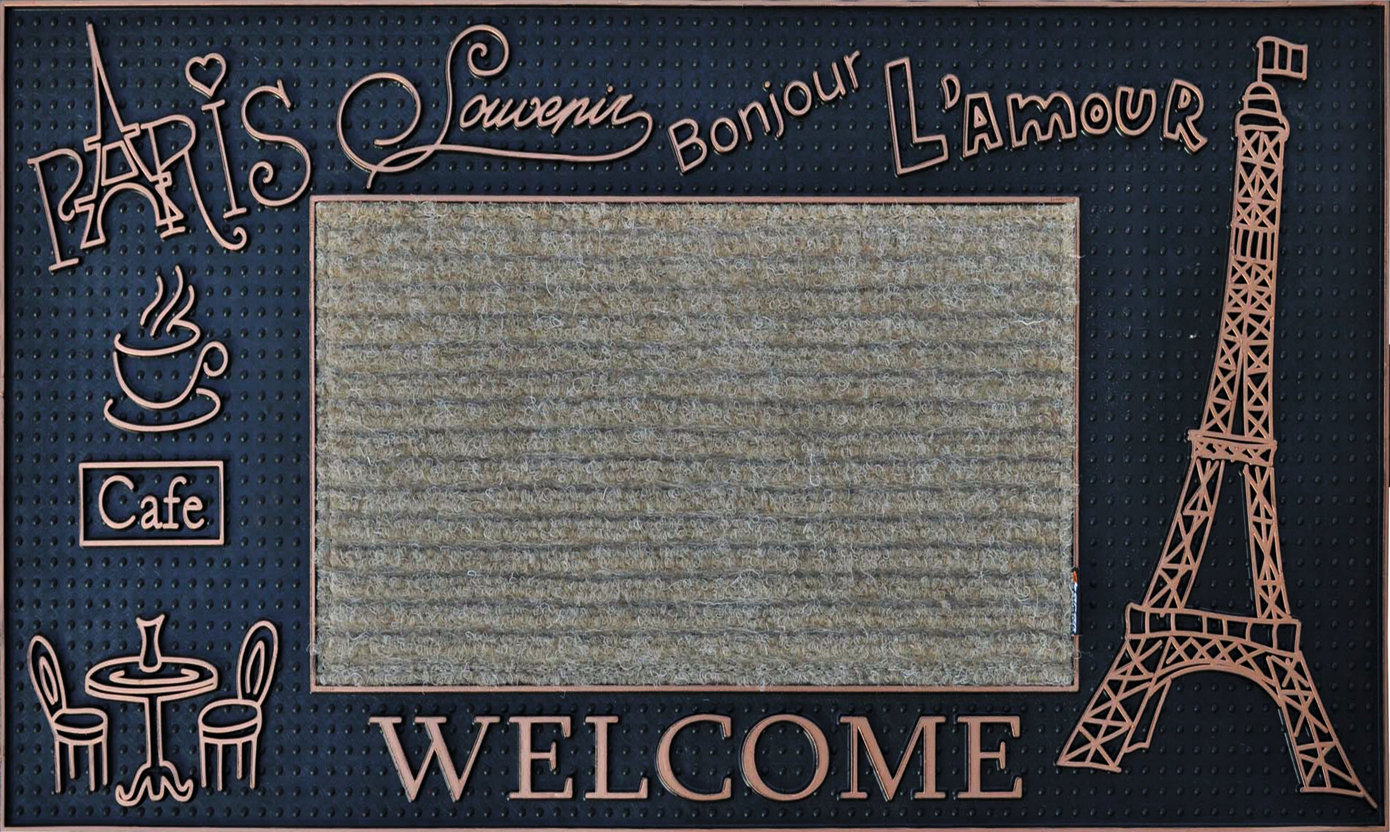 16''x32'' Paris Door Mat - 2 Colors!