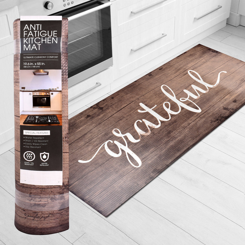 J&V Textiles Marrakesh Designer Chef Oil & Stain Resistant Anti-Fatigue Kitchen Floor Mat