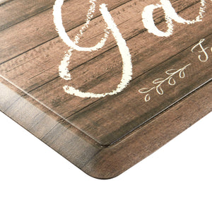 20" x 39" Oversized Cushioned Embossed Gentle Step Anti-Fatigue Kitchen Mat (Gather) - J&V Textiles