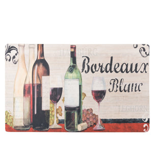 18" X 30" Kitchen Floor Mat with Non-Skid Backing (Bordeaux)