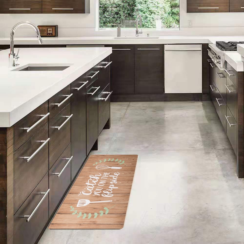 18" X 30" Kitchen Floor Mat with Non-Skid Backing (Flipside)