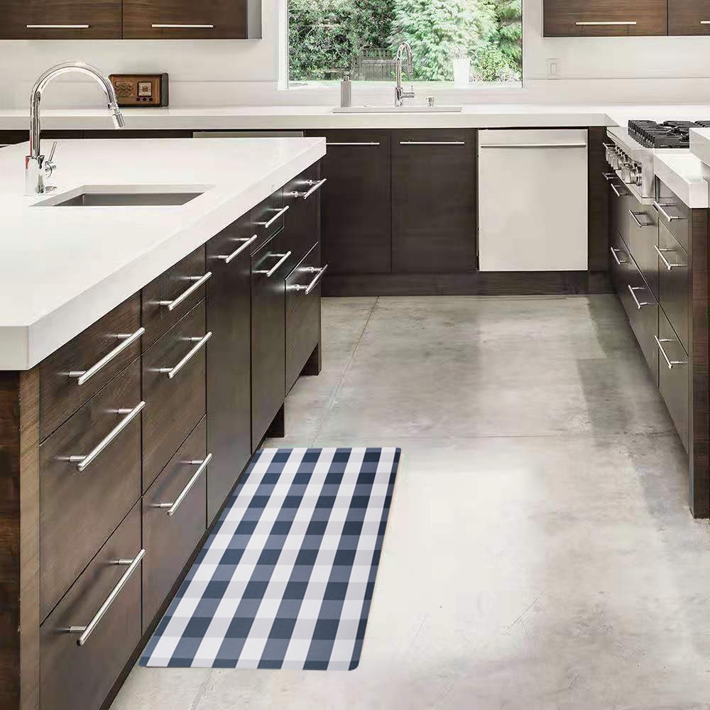 18" X 30" Kitchen Floor Mat with Non-Skid Backing (Buffalo Check)