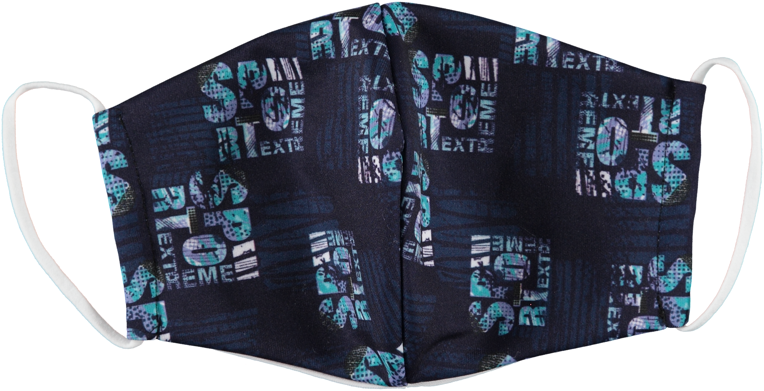 6-Pack: Men's Reusable Machine Washable Masks Mystery (3 Solid + 3 Prints)