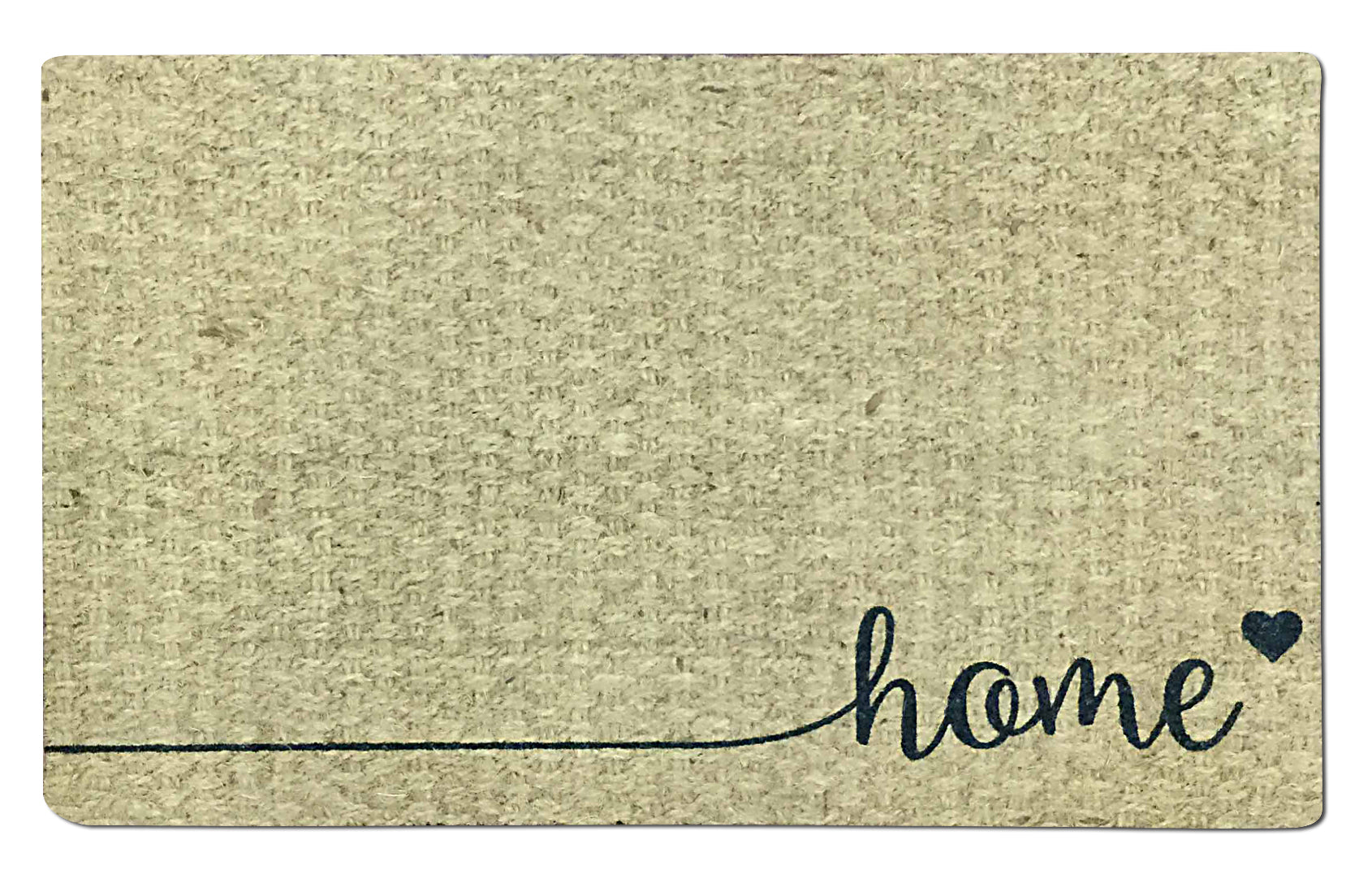 Home Heart Outdoor Coir Doormat 18" x 30"