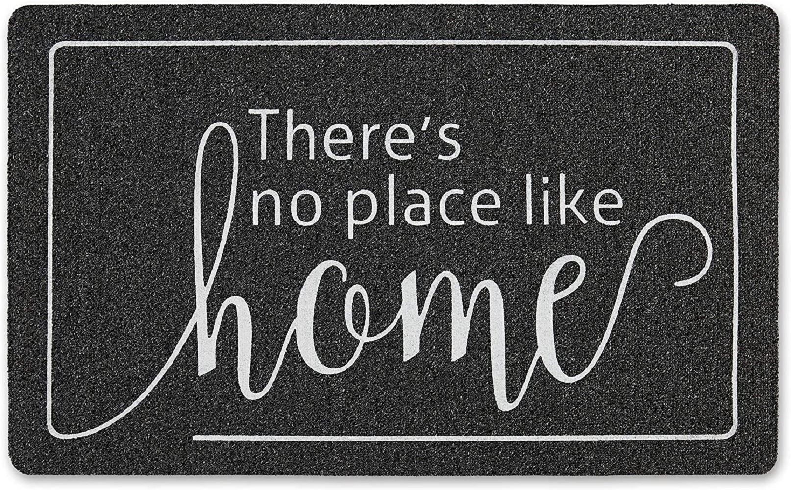 ''No Place Like Home'' Outdoor Rubber Doormat 18" x 30"