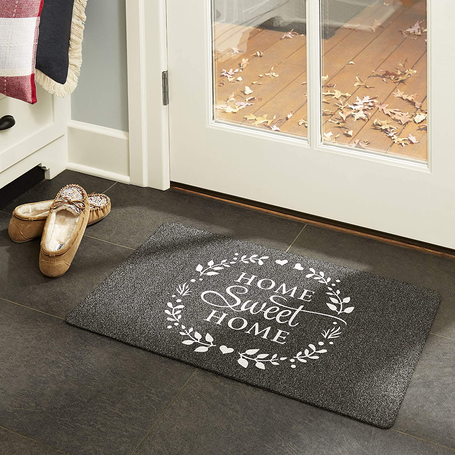 Home Sweet Home Outdoor Rubber Doormat 18" x 30"